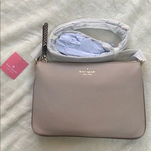 Kate Spade Triple Gusset Crossbody Snakeskin